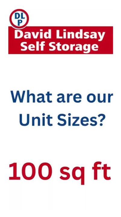 Unit Size 100 sq ft